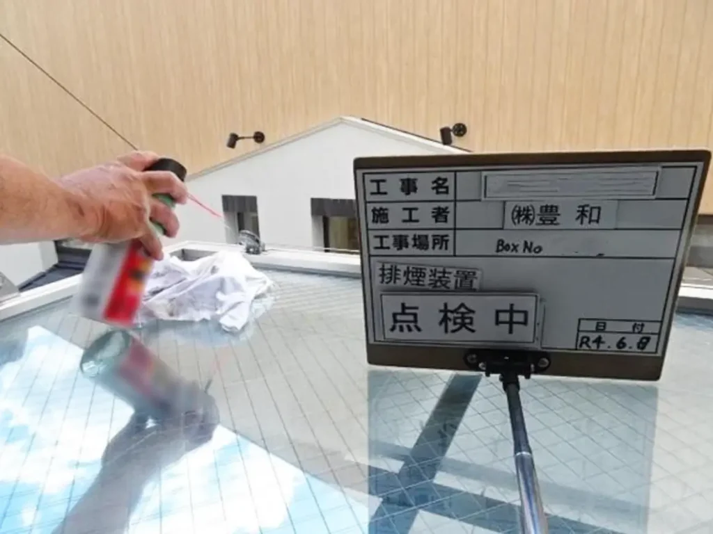 ハンドルボックス劣化 窓回り部品注油作業